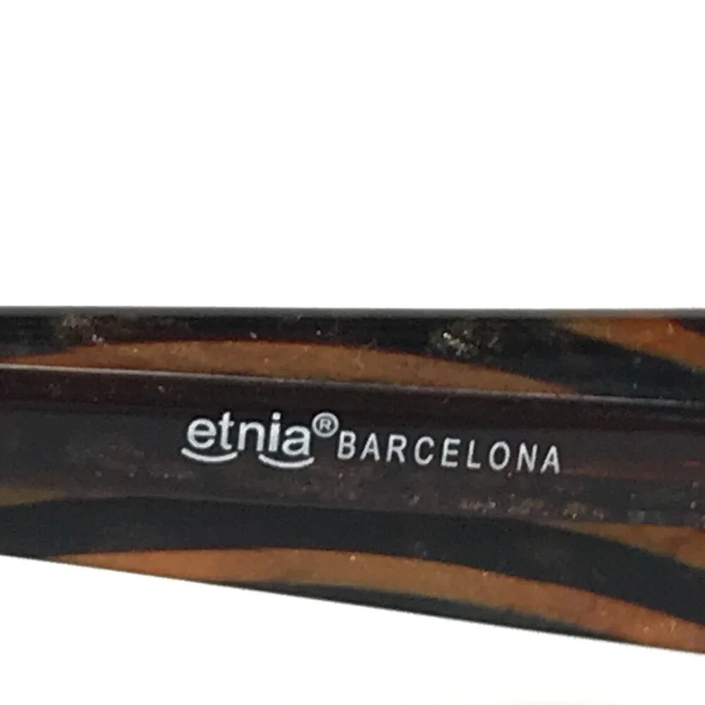 Etnia Eyeglasses Frames MOGADISCIO col.BR Brown Rectangular Full Rim 50-18-135